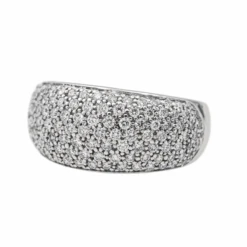 Bague Jonc MAUBOUSSIN "C'est Toi La Star" En Or Blanc Et Diamants -Castafiore Boutique bague jonc mauboussin cest toi la star en or blanc et diamants 536224