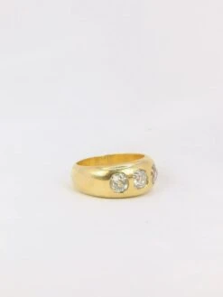 Bague Jonc Or Diamants Taille Ancienne 14 Bague Jonc Or Diamants Taille Ancienne -Castafiore Boutique bague jonc or diamants taille ancienne 137140