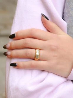 Bague Jonc Or Diamants Taille Ancienne 15 Bague Jonc Or Diamants Taille Ancienne -Castafiore Boutique bague jonc or diamants taille ancienne 407290