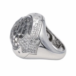 Bague Jonc PASQUALE BRUNI En Or Blanc, Quartz, Saphirs Et Diamants 10 Bague Jonc PASQUALE BRUNI En Or Blanc, Quartz, Saphirs Et Diamants -Castafiore Boutique bague jonc pasquale bruni en or blanc quartz saphirs et diamants 286056