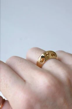 Bague Jonc Pyramidale Or Et Citrines 17 Bague Jonc Pyramidale Or Et Citrines -Castafiore Boutique bague jonc pyramidale or et citrines 954385