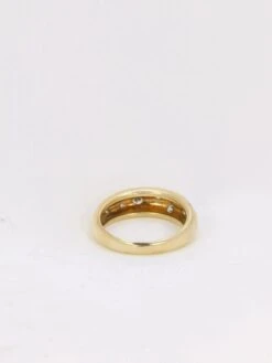 Bague Jonc Vintage En Or Et Diamants -Castafiore Boutique bague jonc vintage en or et diamants 969677