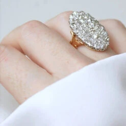Bague Marquise Diamants 4,75 Cts -Castafiore Boutique bague marquise diamants 475 cts 574050
