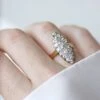 Bague Marquise Diamants Sur Or Et Platine -Castafiore Boutique bague marquise diamants sur or et platine 177321