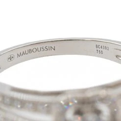 Bague MAUBOUSSIN En Or Blanc Et Diamants 15 Bague MAUBOUSSIN En Or Blanc Et Diamants -Castafiore Boutique bague mauboussin en or blanc et diamants 936145