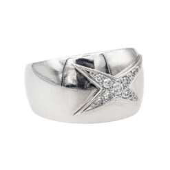 Bague MAUBOUSSIN "Etoile Divine" En Or Blanc Et Diamants -Castafiore Boutique bague mauboussin etoile divine en or blanc et diamants 861602