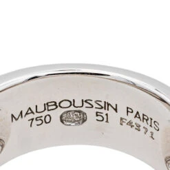 Bague MAUBOUSSIN "Étoile Divine" En Or Jaune, Or Blanc Et Diamants -Castafiore Boutique bague mauboussin etoile divine en or jaune or blanc et diamants 443725