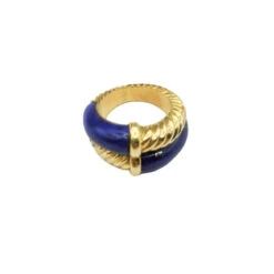 Bague MELLERIO En Or Jaune Et Lapis Lazuli 7 Bague MELLERIO En Or Jaune Et Lapis Lazuli -Castafiore Boutique bague mellerio en or jaune et lapis lazuli 229954
