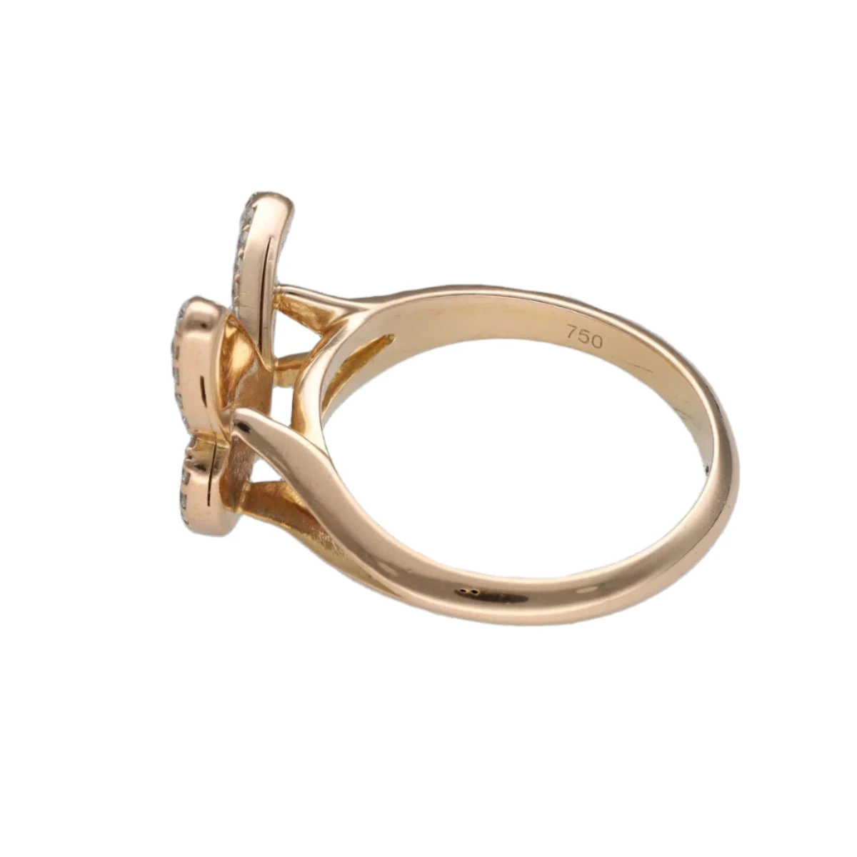 Bague MESSIKA "Butterfly" En Or Rose Et Diamants 3 Bague MESSIKA "Butterfly" En Or Rose Et Diamants – Image 3