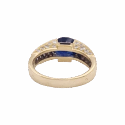 Miller Bague O.J.PERRIN Or Jaune, Saphirs Et Diamants -Castafiore Boutique bague ojperrin or jaune saphirs et diamants 648025