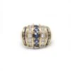 Bague - Or. Diamants Et Saphirs 13 Bague - Or. Diamants Et Saphirs -Castafiore Boutique bague or diamants et saphirs 455915