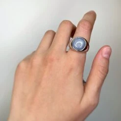 Bague - Or Et Saphir Etoilé -Castafiore Boutique bague or et saphir etoile 987741