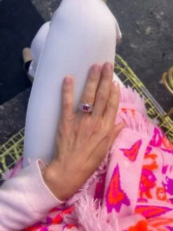 Bague Or Gris Et Saphir Rose 25 Bague Or Gris Et Saphir Rose -Castafiore Boutique bague or gris et saphir rose 212960