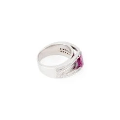 Bague Or Gris Et Saphir Rose 20 Bague Or Gris Et Saphir Rose -Castafiore Boutique bague or gris et saphir rose 465111