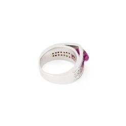 Bague Or Gris Et Saphir Rose 19 Bague Or Gris Et Saphir Rose -Castafiore Boutique bague or gris et saphir rose 958588