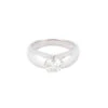Bague Solitaire En Or Blanc Et Diamant 1,11 Carat
