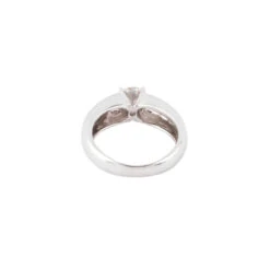 Bague Solitaire En Or Blanc Et Diamant 1,11 Carat -Castafiore Boutique bague or gris ornee dun diamant taille moderne 961603
