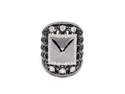 Bague Or Noir Diamant