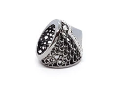 Bague Or Noir Diamant -Castafiore Boutique bague or noir diamant 967974