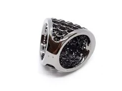 Bague Or Noir Diamant -Castafiore Boutique bague or noir diamant 980112