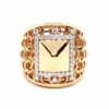 Bague Or Rose Diamant -Castafiore Boutique bague or rose diamant 444702