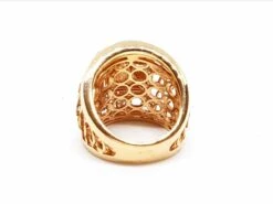 Bague Or Rose Diamant -Castafiore Boutique bague or rose diamant 766731