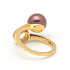 Bague Toi Et Moi En Or, Perle Et Diamants 5 Bague Toi Et Moi En Or, Perle Et Diamants -Castafiore Boutique bague ore avec diamants et perles 969100