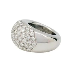 Miller Bague Pavage En Or Blanc, Diamants -Castafiore Boutique bague pavage en or blanc diamants 509184