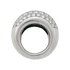 Miller Bague Pavage En Or Blanc, Diamants -Castafiore Boutique bague pavage en or blanc diamants 887030