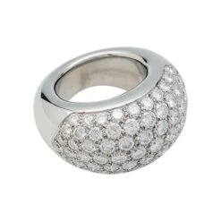 Miller Bague Pavage En Or Blanc, Diamants -Castafiore Boutique bague pavage en or blanc diamants 906209
