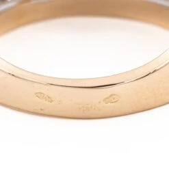 Bague Pavée Diamants En Or Rose -Castafiore Boutique bague pavee diamants en or rose 668795