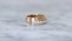 Bague Plans Art Deco Diamants Sur Or Rose 11 Bague Plans Art Deco Diamants Sur Or Rose -Castafiore Boutique bague plans art deco diamants sur or rose 490281