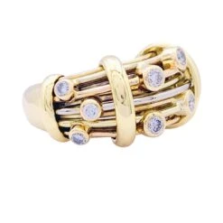 Miller Bague POIRAY Trois Ors Et Diamants -Castafiore Boutique bague poiray trois ors et diamants 307349