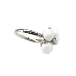 Bague POMELLATO "Capri" En Or Blanc -Castafiore Boutique bague pomellato capri or blanc 136266