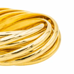 Bague POMELLATO "Mille Cercles" En Or Jaune -Castafiore Boutique bague pomellato milles cercles en or jaune 192060