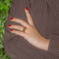 Bague POMELLATO "Mille Cercles" En Or Jaune -Castafiore Boutique bague pomellato milles cercles en or jaune 228533