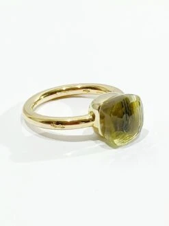 Bague POMELLATO "Nudo" En Or Jaune Et Citrine -Castafiore Boutique bague pomellato nudo en or jaune et citrine 170252