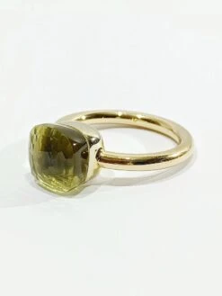Bague POMELLATO "Nudo" En Or Jaune Et Citrine -Castafiore Boutique bague pomellato nudo en or jaune et citrine 755406