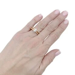 Miller Bague POMELLATO, "Together" En Or Rose Et Diamants -Castafiore Boutique bague pomellato together en or rose et diamants 165542