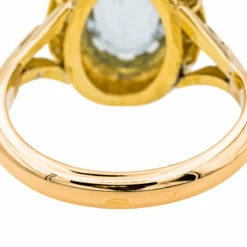 Bague Pompadour En Or Jaune, Aigue-marine Et Diamants 13 Bague Pompadour En Or Jaune, Aigue-marine Et Diamants -Castafiore Boutique bague pompadour en or jaune aigue marine et diamants 672936