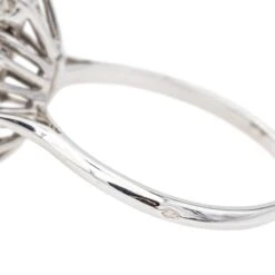 Bague Pompadour Or Blanc Saphir -Castafiore Boutique bague pompadour or blanc saphir 519719