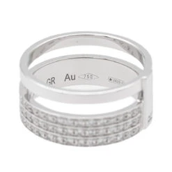 Bague REPOSSI "Berbère" En Or Blanc Et Diamants 7 Bague REPOSSI "Berbère" En Or Blanc Et Diamants -Castafiore Boutique bague repossi berbere en or blanc et diamants 332110