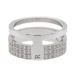 Bague REPOSSI "Berbère" En Or Blanc Et Diamants 9 Bague REPOSSI "Berbère" En Or Blanc Et Diamants -Castafiore Boutique bague repossi berbere en or blanc et diamants 432934