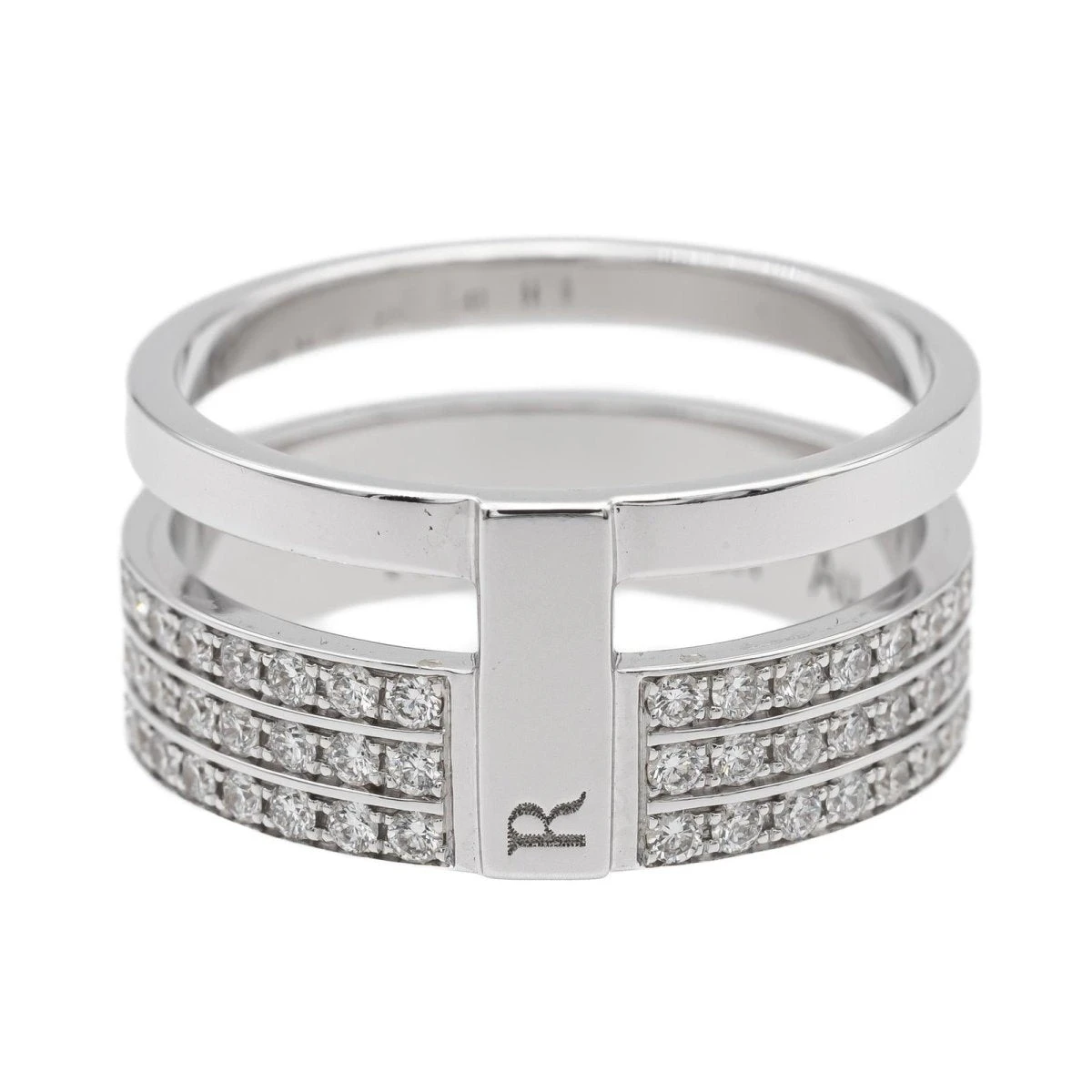 Bague REPOSSI "Berbère" En Or Blanc Et Diamants 5 Bague REPOSSI "Berbère" En Or Blanc Et Diamants – Image 5