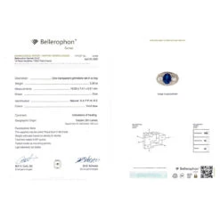 Miller Bague Saphir, Or Jaune Et Diamants -Castafiore Boutique bague saphir or jaune et diamants 457454