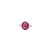 Bague Sertie D’un Rubellite En Or Et Platine -Castafiore Boutique bague sertie dun rubellite en or 18k et platine 578813