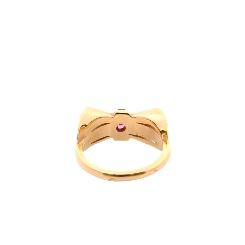 Bague MELLERIO En Or Jaune Et Rubis 3 Bague MELLERIO En Or Jaune Et Rubis – Image 3