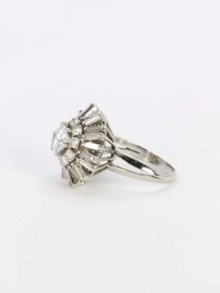 Bague Soleil Or Blanc Diamants 2.8 Ct -Castafiore Boutique bague soleil or blanc diamants 28 ct 374679