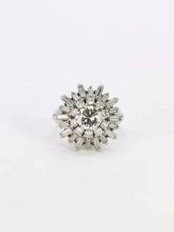 Bague Soleil Or Blanc Diamants 2.8 Ct -Castafiore Boutique bague soleil or blanc diamants 28 ct 770284