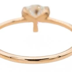 Bague Solitaire Ginette NY "Be Mine Maria" En Or Rose Et Diamant -Castafiore Boutique bague solitaire ginette ny be mine maria en or rose et diamant 997282